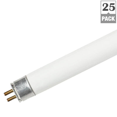Halco Lighting Technologies 54-Watt Equivalent 25-Watt 4 ft. T5 Linear LED Non-Dimmable Plug & Play Light Bulb Type A Daylight 5000K (25-Pack) 84081 - Super Arbor