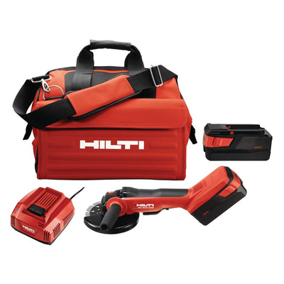 36-Volt Lithium-Ion Brushless Cordless 6 in. AG 600 Angle Grinder Tool Kit with Kwik Lock - Super Arbor