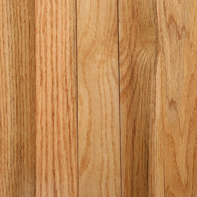 Bruce Oak Rustic Natural 3/4 in. Thick x 2-1/4 in. Wide x Varying Length Solid Hardwood Flooring (20 sq. ft. / case) - Super Arbor