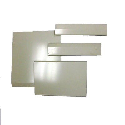 Fine/Line 30 7 in. Filler Sleeve for Baseboard Heaters in Nu White - Super Arbor