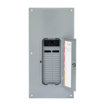 QO 200 Amp 30-Space 40-Circuit Indoor Main Breaker Plug-On Neutral Load Center with Cover - Super Arbor