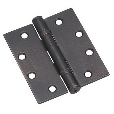 Full Mortise Inset Oil-Rubbed Bronze Hinge (3-Pack) - Super Arbor