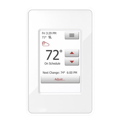 WarmlyYours nSpire Touch Programmable Thermostat with Floor Sensor - Super Arbor