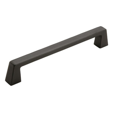 Blackrock 6-5/16 in. (160 mm) Black Bronze Cabinet Drawer Pull (10-Pack) - Super Arbor