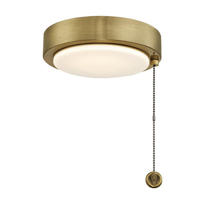 Antique Brass Ceiling Fan Dimmable LED Light Kit - Super Arbor