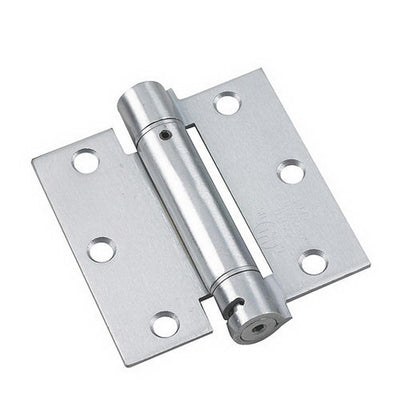 Full Mortise Inset Brushed Nickel Self-Closing Hinge (1-Unit) - Super Arbor