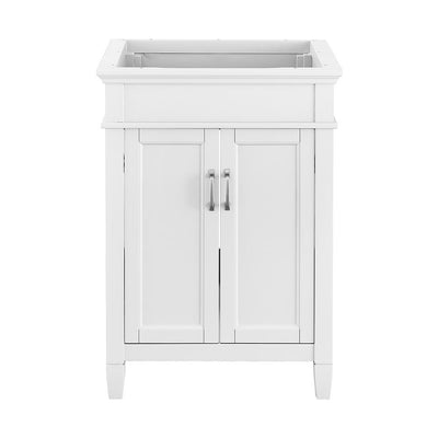 Ashburn 24 in. W x 21.63 in. D Vanity Cabinet in White - Super Arbor