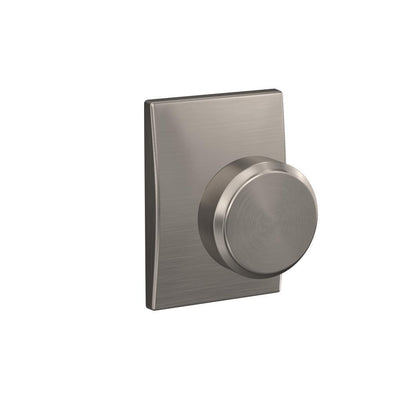 Custom Bowery Satin Nickel Century Trim Combined Interior Door Knob - Super Arbor