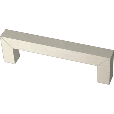 Modern Square Bar Pull 3-3/4 in. (96 mm) Stainless Steel Drawer Pull - Super Arbor