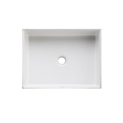 KOHLER Verticyl Vitreous China Undermount Bathroom Sink in White with Overflow Drain - Super Arbor