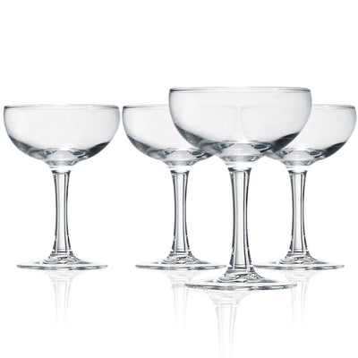 Barcraft 5.5 oz. Glass Coupe Cocktail (4-pack) - Super Arbor