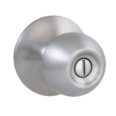 Saturn Stainless Steel Bed/Bath Privacy Door Knob - Super Arbor