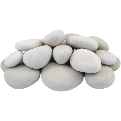 Rain Forest 0.25 cu. ft. 1 in. to 2 in. 20 lbs. Caribbean Beach Pebbles - Super Arbor