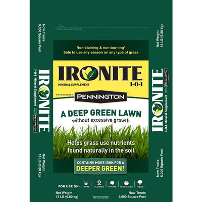 Ironite 15 lbs. 1-0-1 5M Fertilizer - Super Arbor