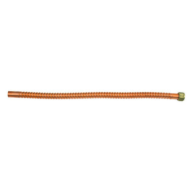 3/4 in. FIP x 3/4 in. Nominal Male Sweat x 24 in. Copper Water Heater Connector (7/8 in. O.D.) - Super Arbor