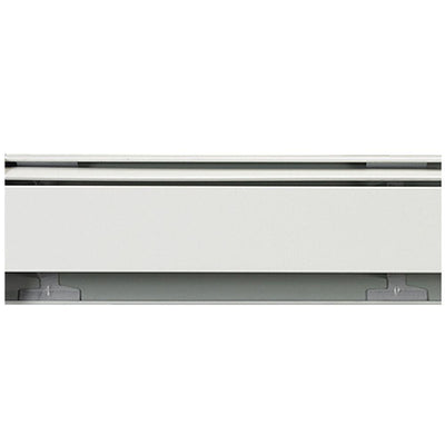 Fine/Line 30 5 ft. Hydronic Baseboard Heating Enclosure Only in Nu-White - Super Arbor