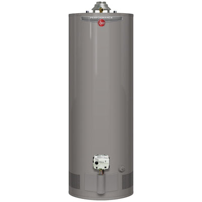 Performance 50 Gal. Tall 6-Year 40,000 BTU Natural Gas Tank Water Heater with Top T and P Valve - Super Arbor