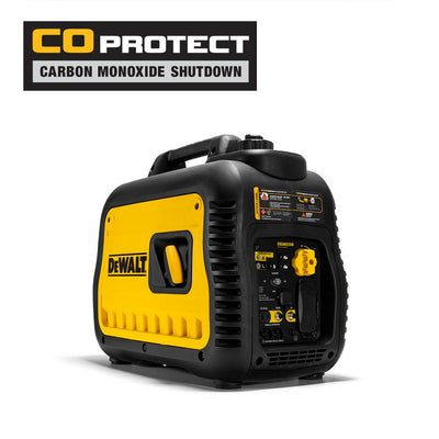 DEWALT DEWALT Ultra Quiet 2200-Watt Inverter Generator with Auto Throttle & CO-PROTECT Technology, 50 State - Super Arbor