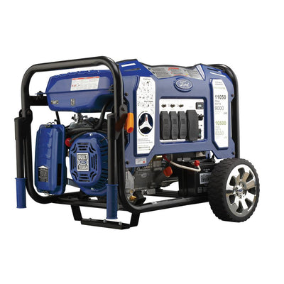 Ford 11,050/9,000-Watt Dual Fuel Gasoline/Propane Powered Electric/Recoil Start Portable Generator 457 cc CARB Compliant - Super Arbor