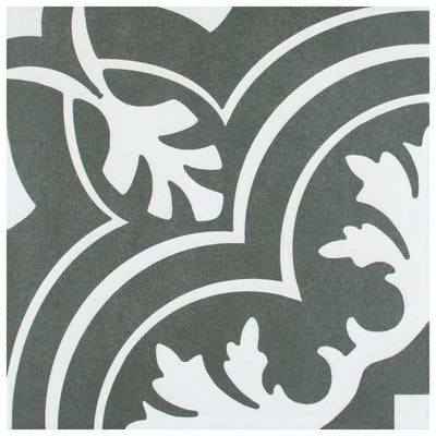 Merola Tile Twenties Classic Encaustic 7-3/4 in. x 7-3/4 in. Ceramic Floor and Wall Tile (11.11 sq. ft. / case) - Super Arbor