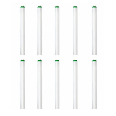 Philips 40-Watt 4 ft. ALTO Supreme Linear T12 Fluorescent Tube Light Bulb, Cool White (4100K) (10-Pack) - Super Arbor