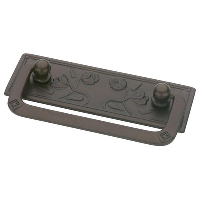 Provincial Antiques 2-1/2 in. (64mm) Center-to-Center Rubbed Bronze Bail Drawer Pull - Super Arbor