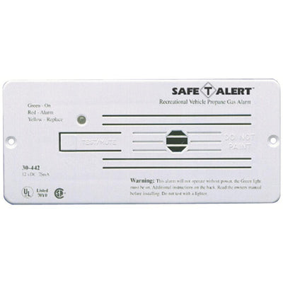 MTI Industries 30 Series 12-Volt Safe-T-Alert Flush Mount RV Propane/LP Gas Alarm in White - Super Arbor