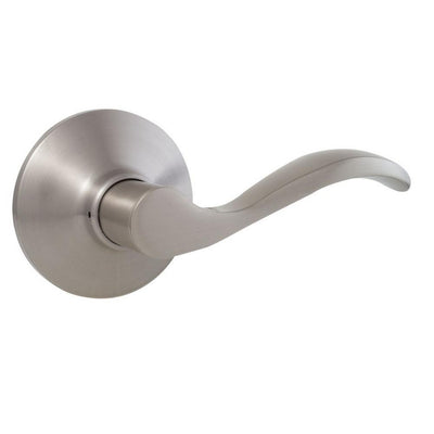 Naples Satin Nickel Hall and Closet Passage Door Lever - Super Arbor