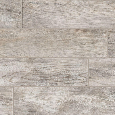 Marazzi Montagna Dapple Gray 6 in. x 24 in. Porcelain Floor and Wall Tile (14.53 sq. ft. / case) - Super Arbor