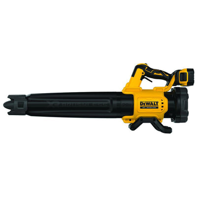 DEWALT 125 MPH 450 CFM 20V MAX Lithium-Ion Cordless Brushless Blower with (1) 5.0Ah Battery and Charger Included - Super Arbor
