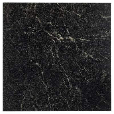 ACHIM Sterling Black Stone 12 in. x 12 in. Peel and Stick Vinyl Tile (20 sq. ft. / case) - Super Arbor