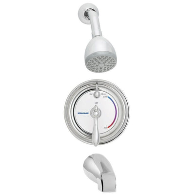 Sentinel Mark II Regency 1-Handle 1-Spray Tub and Shower Faucet in Polished Chrome (Valve Included) - Super Arbor
