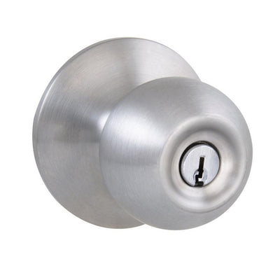 Saturn Stainless Steel Keyed Entry Door Knob - Super Arbor