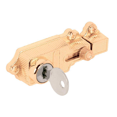 Brass Plated Keyed Deadbolt Lock - Super Arbor