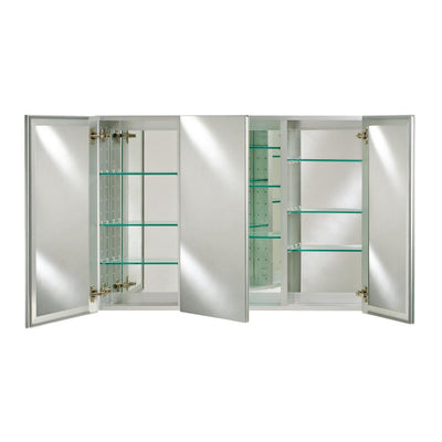Broadway 48 in. x 30 in.  Recessed or Optional Surface Medicine Cabinet Mont Kit with perimeter Bevel Mirror - Super Arbor