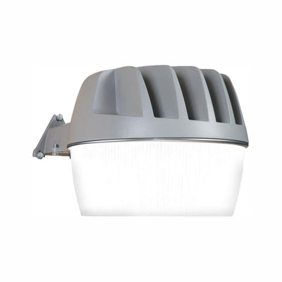 Gray Outdoor Integrated LED Area Dusk to Dawn Security Light with Built-in Photocell at 3300 Lumens, 5000K Daylight - Super Arbor