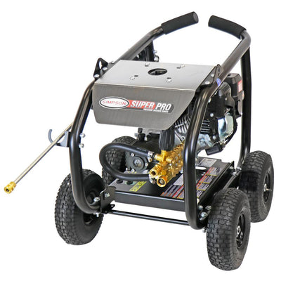 Simpson SuperPro Roll-Cage 3600 PSI at 2.5 GPM Simpson GB210 Cold Water Gas Pressure Washer - Super Arbor