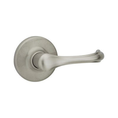 Dorian Satin Nickel Passage Hall/Closet Door Lever with Microban Antimicrobial Technology - Super Arbor