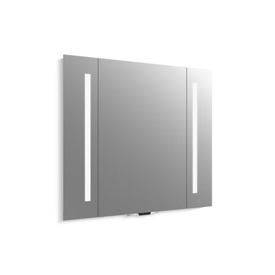 Verdera Voice 40 in. W x 33 in. H Frameless Wall Mirror with Amazon Alexa - Super Arbor