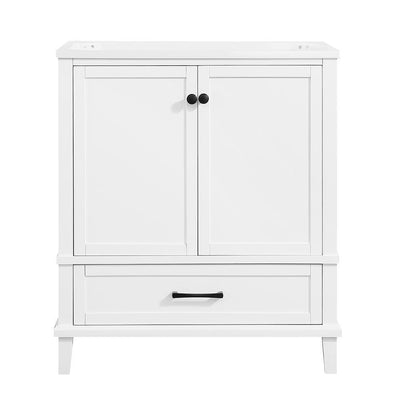 Merryfield 30 in. W x 21-1/2 in. D Bathroom Vanity Cabinet Only in White - Super Arbor