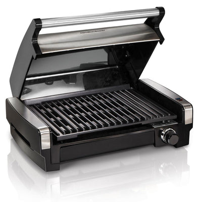 Searing Grill 118 in. Stainless Steel Indoor Grill with Non-Stick Plates - Super Arbor