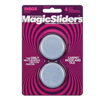 2 in. Round Magic Sliders (4-Pack) - Super Arbor
