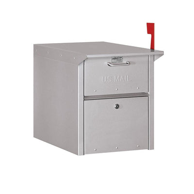 4300 Series Mail Chest in Silver - Super Arbor