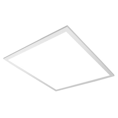 2 ft. x 2 ft. 28-Watt Powder Coated Flat Panel Integrated LED Troffer (4000K) - Super Arbor