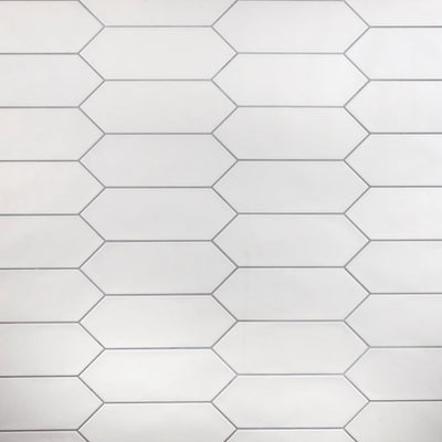 Merola Tile Kite Black 4 in. x 11-3/4 in. Porcelain Floor and Wall Subway Tile (11.81 sq. ft. / case) - Super Arbor