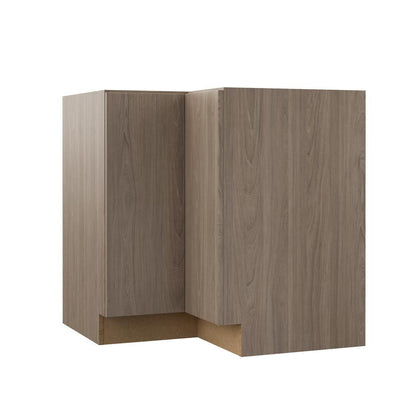 Designer Series Edgeley Assembled 33x34.5x20.25 in. EZ Reach Corner Base Kitchen Cabinet in Driftwood