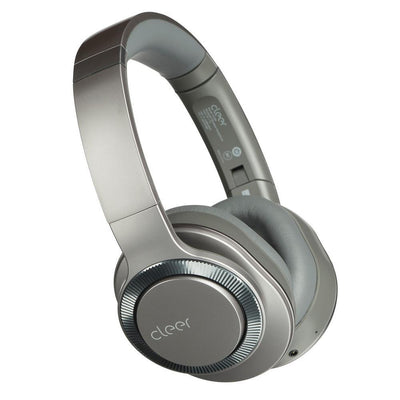 Flow II Wireless Hybrid Noise-Canceling Bluetooth Headphones with Google Assistant in Gunmetal - Super Arbor