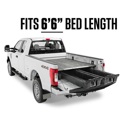 DECKED 6 ft. 6 in. Bed Length Pick Up Truck Storage System for Ford F150 Aluminum (2015 - Current) - Super Arbor