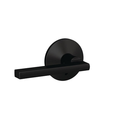 Custom Latitude Matte Black Kinsler Trim Dummy Door Lever (2-pack) - Super Arbor