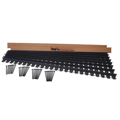 ProFlex 48 ft. Paver Edging Project Kit in Black - Super Arbor